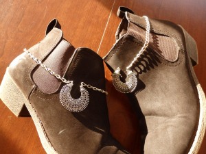 Boot Chains, Boot Jewelry, Boot Bracelet, Boot bracelets, Silver Anklet, Boot Decor, Moroccan Boot Chains