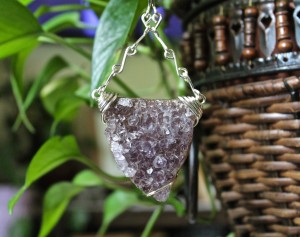 Amethyst Cluster Necklace