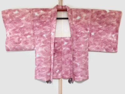 Momiji_Leaf_Komon_Motif_Vintage_Haori_Cardigan_Kimono_Asian_Jacket_1