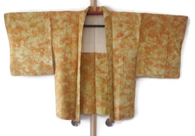 Ombre_Orange_Yellow_Shibori_Silk_Haori_Kimono_Jacket_Vintage_Kimono_Asian_Jacket_Cardigan_Kimono_2