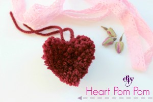 DIY Heart Pom Pom