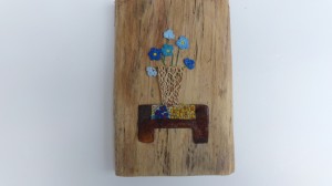 Rustic table pretty flowers wall decor Rustic table pretty flowers wall decor