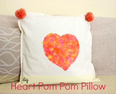 diy-heart-painted-pom-pom-pillow