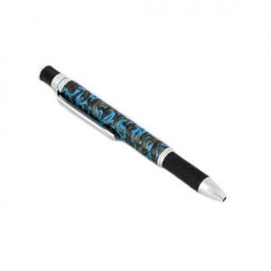 Blue Jay Knurl GT Pen with Chrome