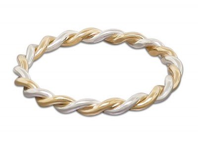 SOLID-GOLD-AND-STERLING-SILVER-ROPE-STACKING-RING