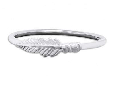 STERLING-SILVER-STACKABLE-FEATHER-RING