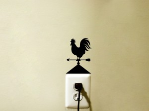 Rooster sticker