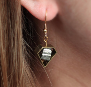 Pyrite earrings