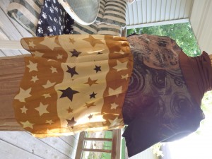 Women’s American tee, Wide neckline tee, Patriotic T Shirt, Funky USA Shirt, funky patriotic tee, wideneck USA tee, cold shoulder tee  Ask a question US.98