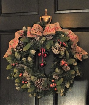 Noel Christmas Wreath