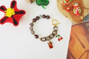 Choco Cherry Truffle Bracelet