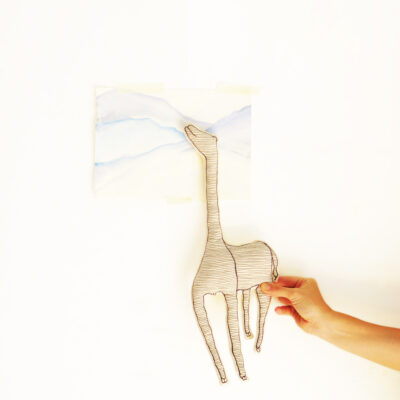 Giraffe-stuffed-anumal-safari-nursery