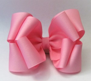 Pink Layered Boutique Bow