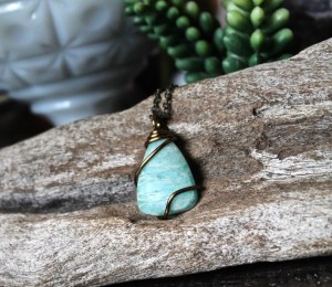 Amazonite Stone Necklace