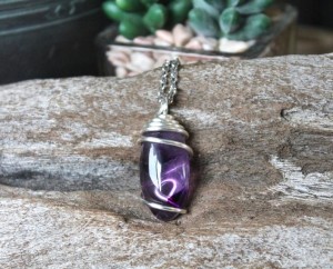 Natural Amethyst Necklace