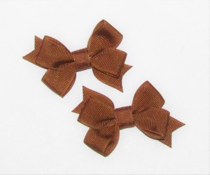 Brown Pinwheel Clippies