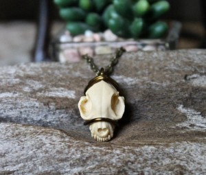 Halloween Skull Necklace