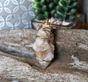 Spirit Quartz Crystal Necklace