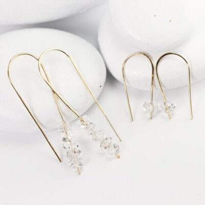Herkimer-Threaded-Earrings