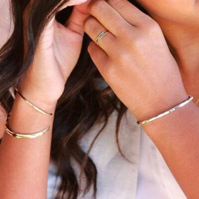 Medium-Hammered-Silver-Cuff