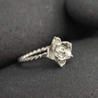 Succulent-Flower-Ring-II-in-Silver