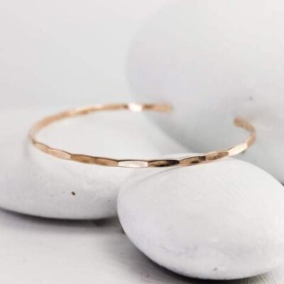 Thin-Hammered-Rose-Gold-Cuff