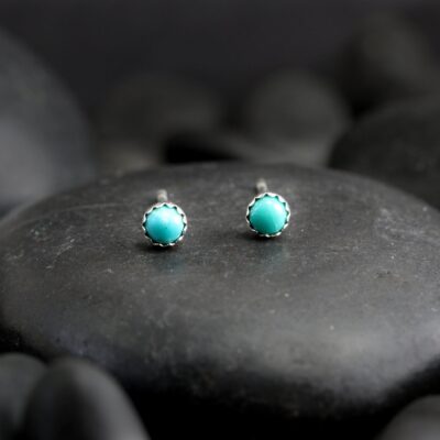 Turquoise-Mini-Studs-Small-Turquoise-Stud-Earrings