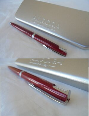 AURORA SELE ball pen in red resin Original Made in italy In gift box