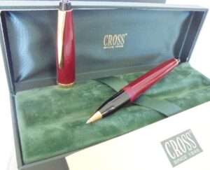CROSS SOLO RED roller ball pen In gift box with garantee Original