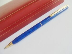 SHEAFFER FASHION Ball pen lacquè in blue color Original in gift box with garantee Graduation gift for Him Anniversary Birthday Valentine’s