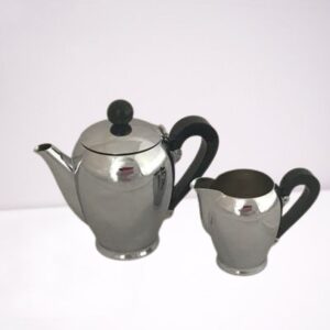 ALESSI BOMBE Bombè Alfra teapot coffee pot and creamer set