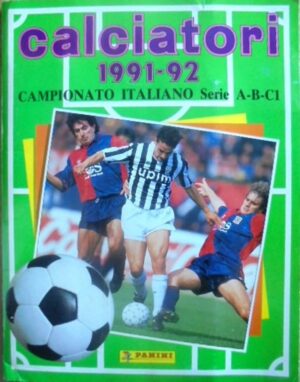 CALCIATORI 1991 1992 ’91 ’92 ALBUM figurine PANINI Completo Originale Sticker album complete soccer album sport