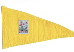 BOYS SCOUTS CANADA Alberta FLag Pennant of the Cuboree Original 1970 in Fort Victoria